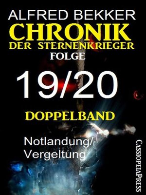 cover image of Chronik der Sternenkrieger, Folge 19/20--Doppelband